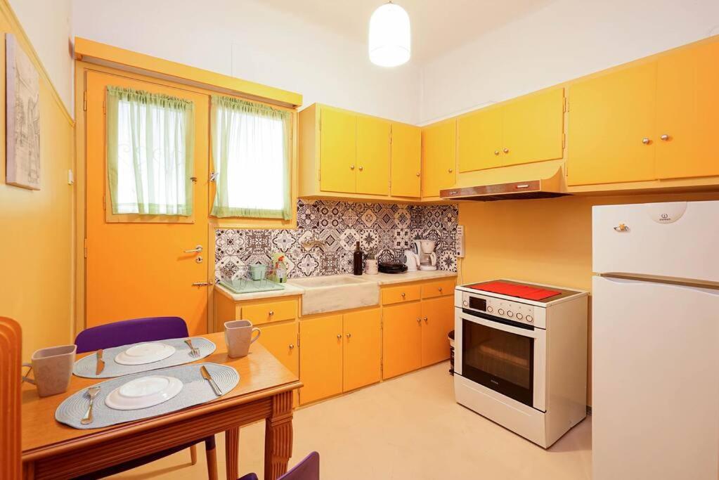 Cozy Athens Apartment / 2' From Metro Station Exteriör bild