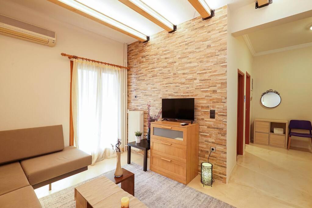 Cozy Athens Apartment / 2' From Metro Station Exteriör bild